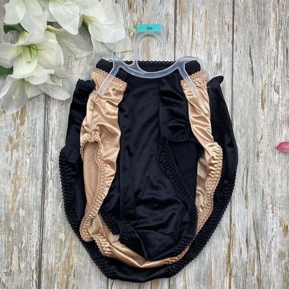 Women's Undershapers Hi-Cut Brief Underwear Panties 2, 3-Packs Size S5 - Picture 3 of 9